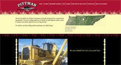 Desktop Screenshot of pittmanequipmentrepair.com